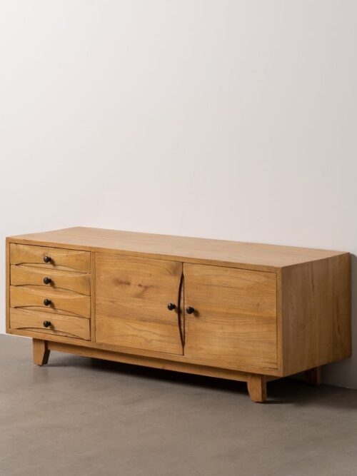 Meuble TV Naturel Ixia 120cm