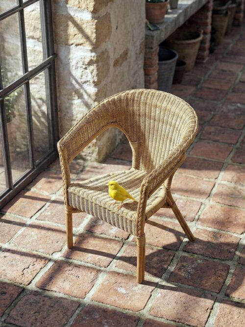 Chaise Naturel Rotin Ixia