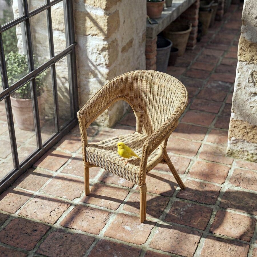 Chaise Naturel Rotin Ixia