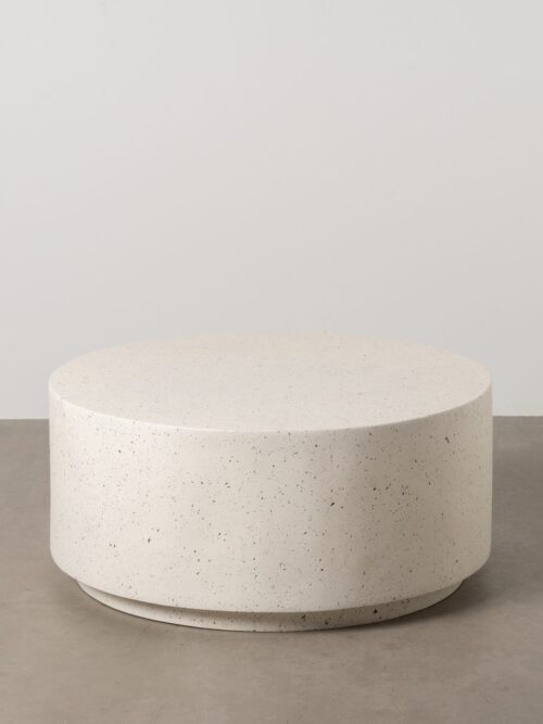 Table Basse Blanc Ixia 90cm