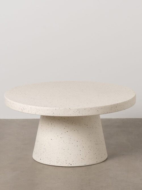 Table Basse Blanc Ixia 80cm