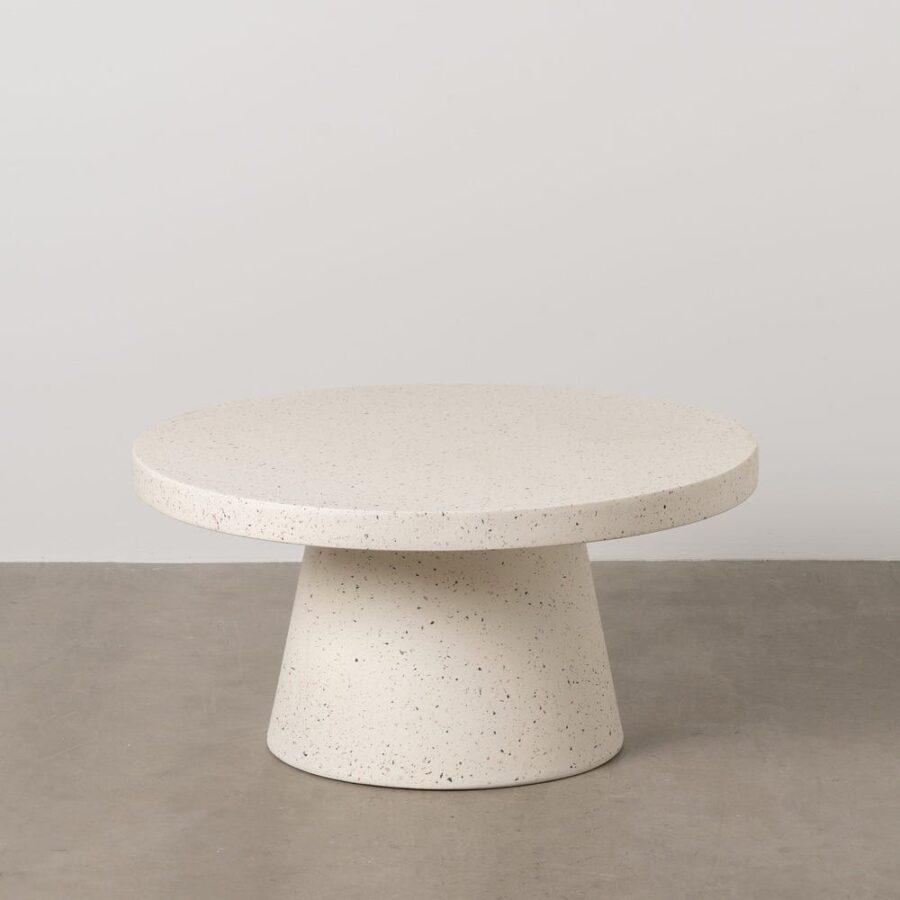 Table Basse Blanc Ixia 80cm