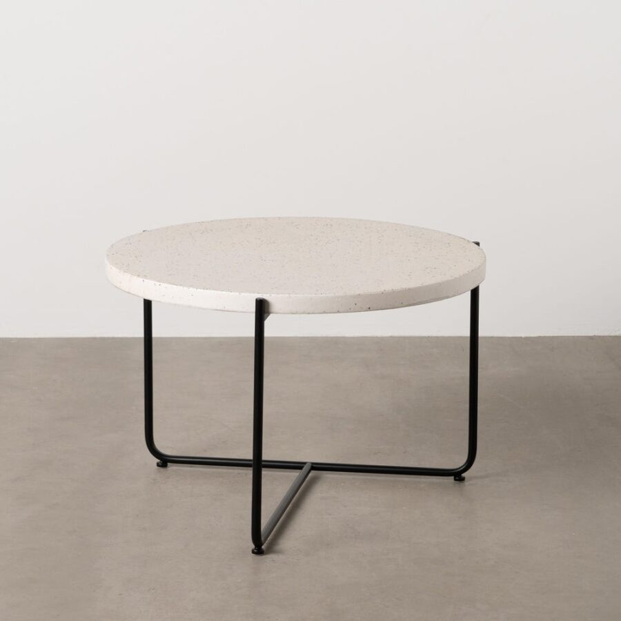 Table Basse Beige-noir Ixia 68cm