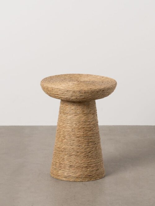 Table D'appoint Fibre Naturelle Cordage Tressé Ixia 51cm