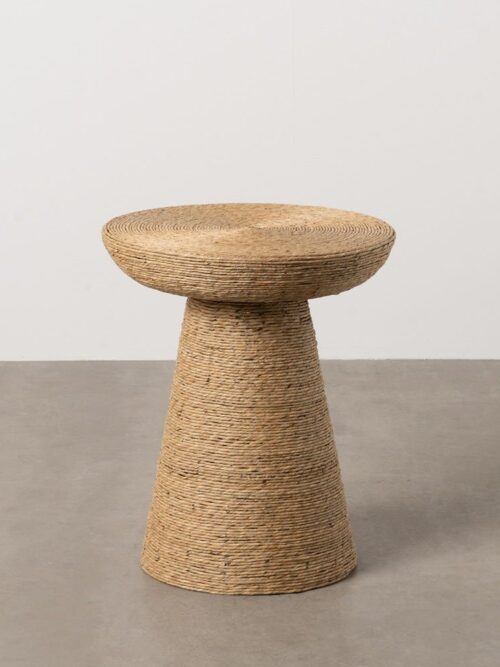 Table D'appoint Fibre Végétale Tressée Ixia 49cm