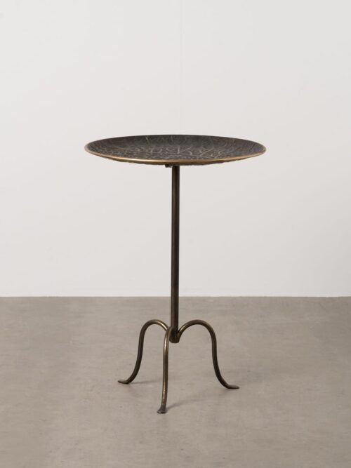 Table d'Appoint Or Vieux Ixia 50cm