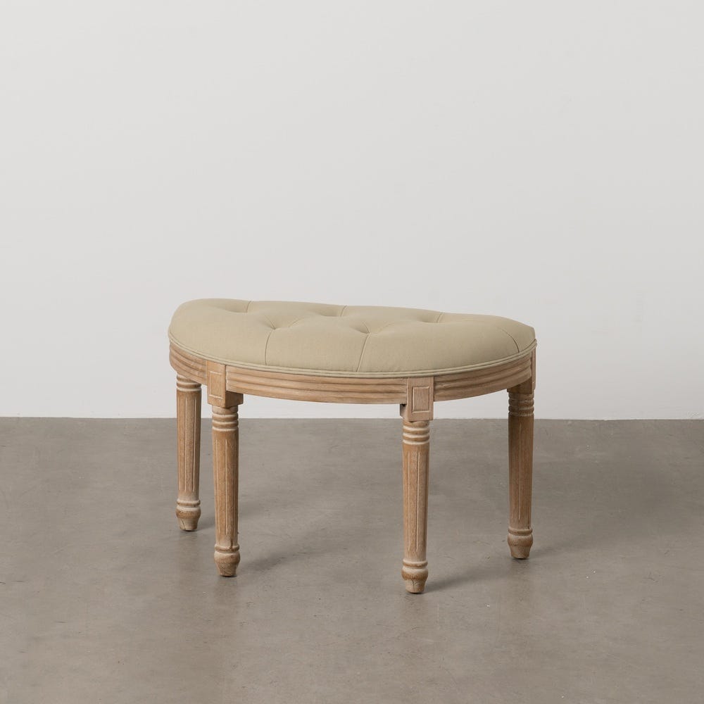 Banquette Naturel-Beige Tissu-Bois Ixia