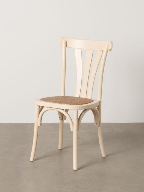 Chaise Crème Orme Ixia 48 cm