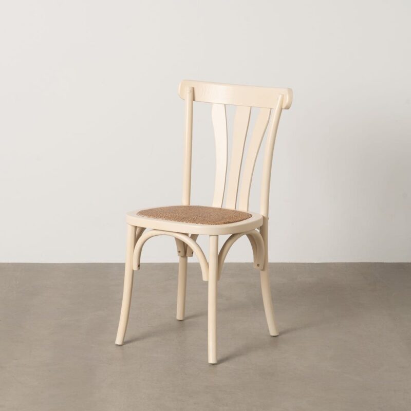 Chaise Crème Orme Ixia 48 cm