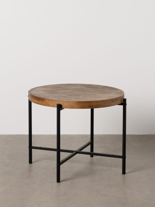 Table Basse Naturel-noir Ixia 69cm