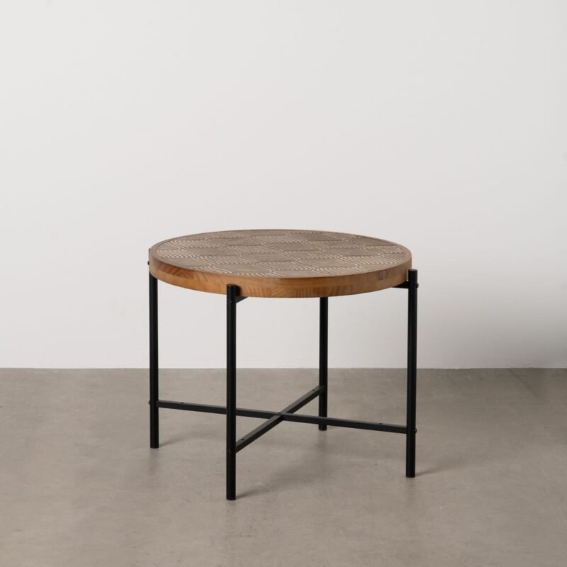 Table Basse Naturel-noir Ixia 69cm