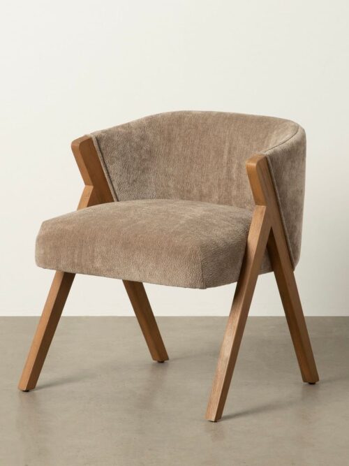 Chaise Taupe Bouleau Ixia