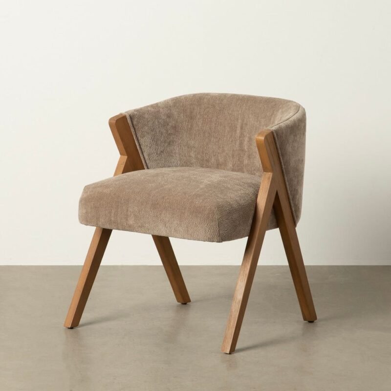 Chaise Taupe Bouleau Ixia