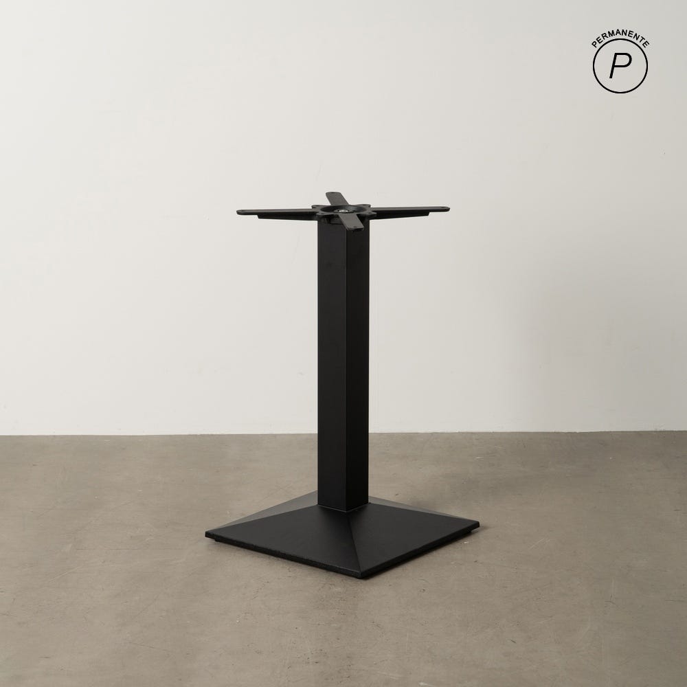 Pieds De Table Noir Métal Ixia 43 cm