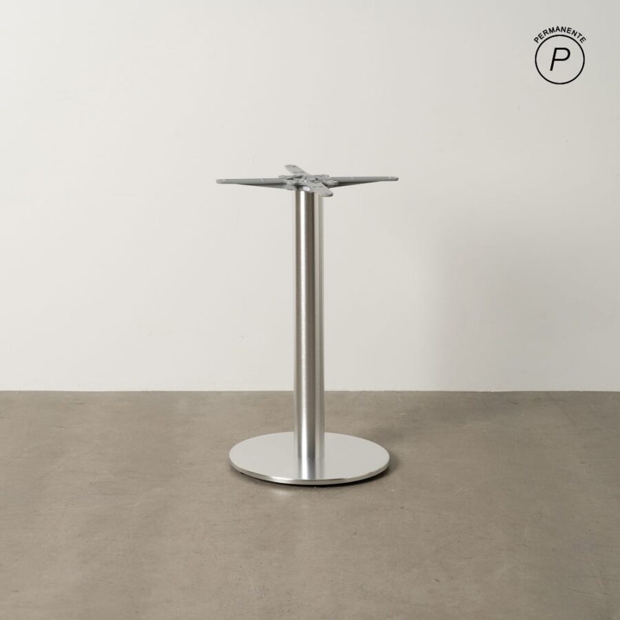 Pieds De Table Chrome Aluminium Ixia 45 cm