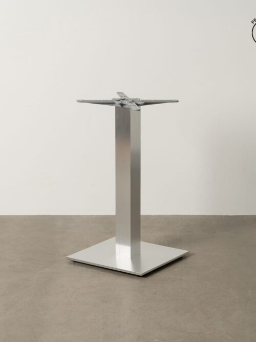 Pieds De Table Chrome Aluminium Ixia 45 cm