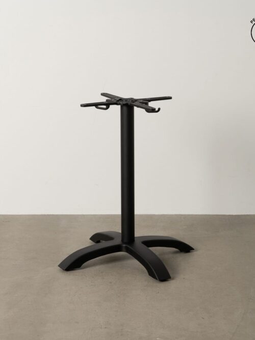 Pieds De Table Noir Aluminium Ixia