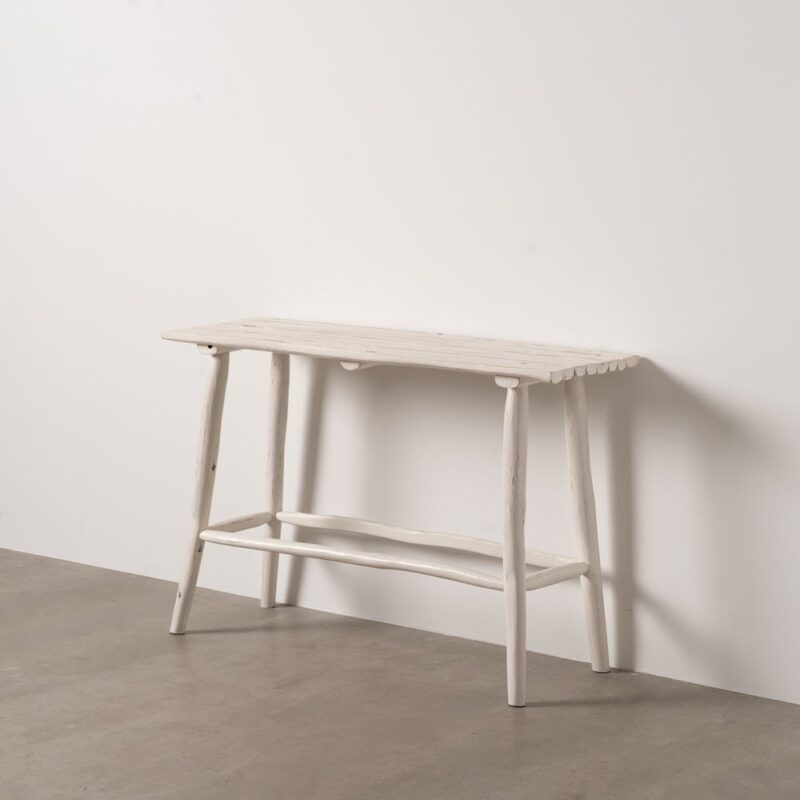 Console Blanc Ixia 120cm