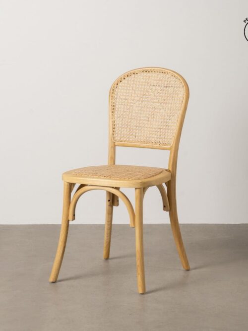 Chaise Naturel Bois Ixia 45 cm
