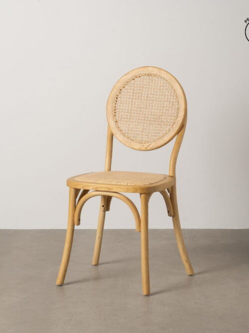 Chaise Naturel Bois Ixia 45 cm