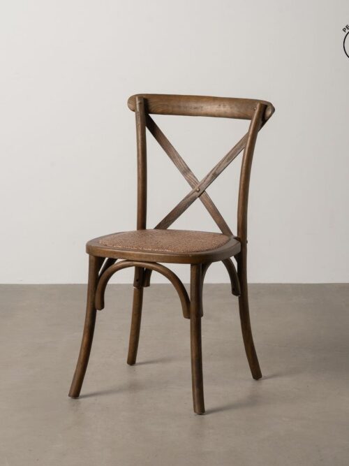 Chaise Marron Bois Ixia