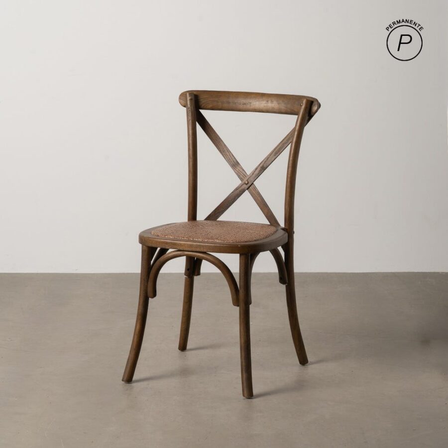 Chaise Marron Bois Ixia