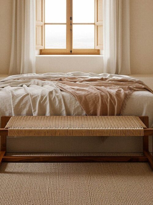 Banquette Naturel Teck Ixia