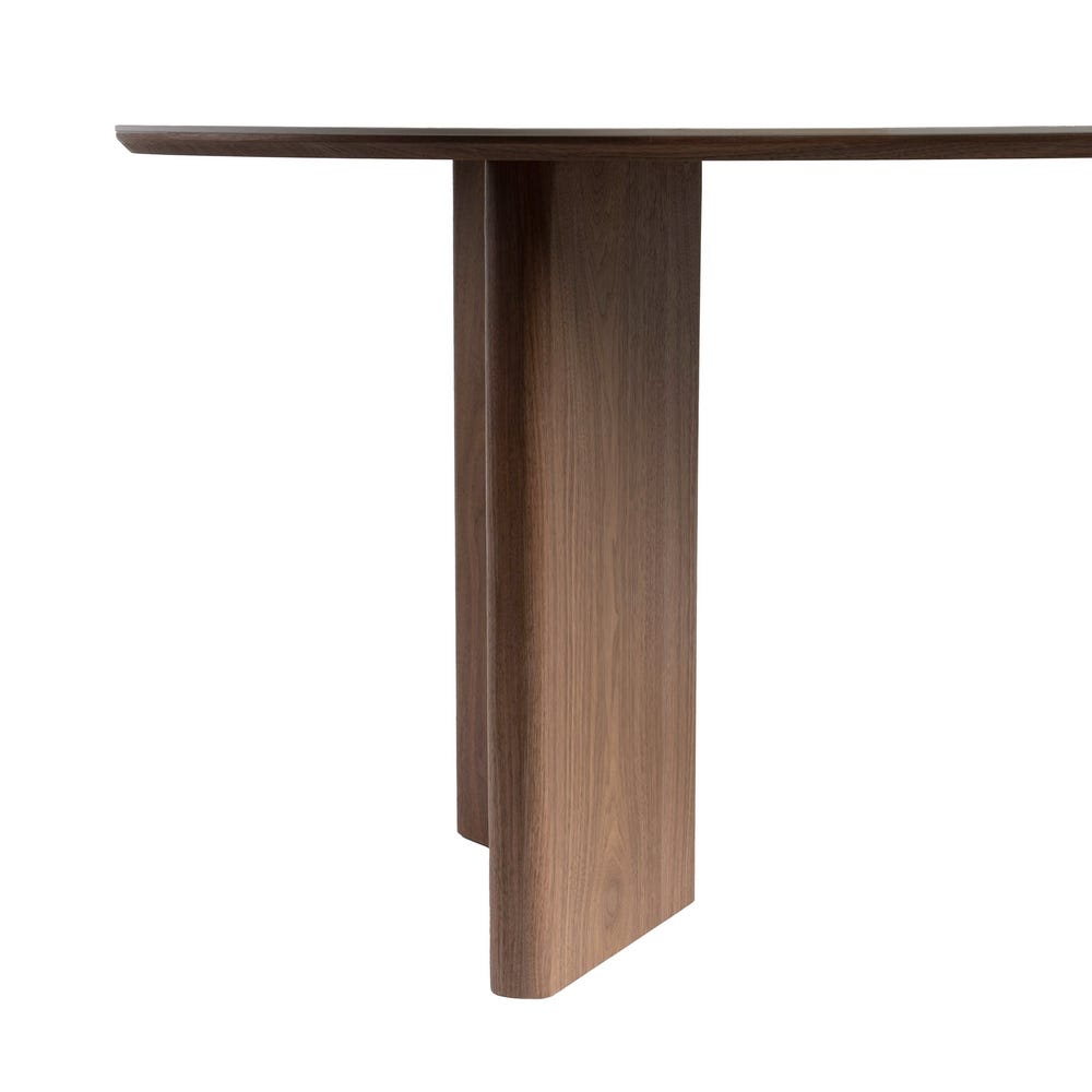 Table à Manger Marbre Blanc-brun Ixia 180cm – Image 3