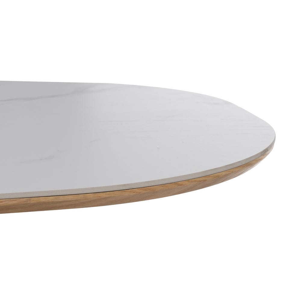 Table à Manger Marbre Blanc-naturel Ixia 180cm – Image 5