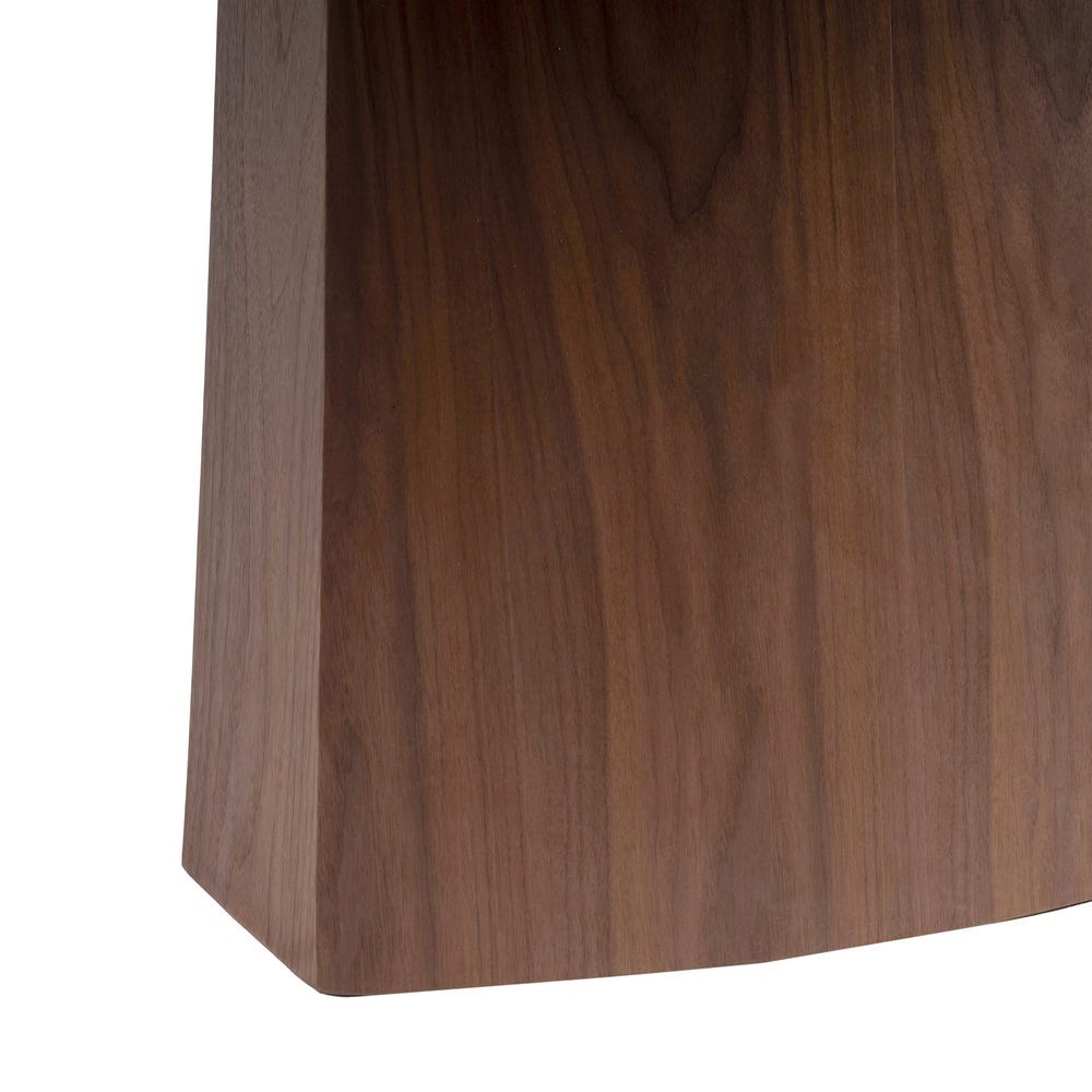 Table à Manger Marbre Blanc-brun Ixia 180cm – Image 4