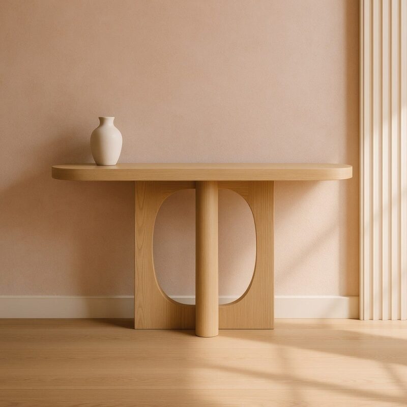 Console Naturel Ixia 120cm
