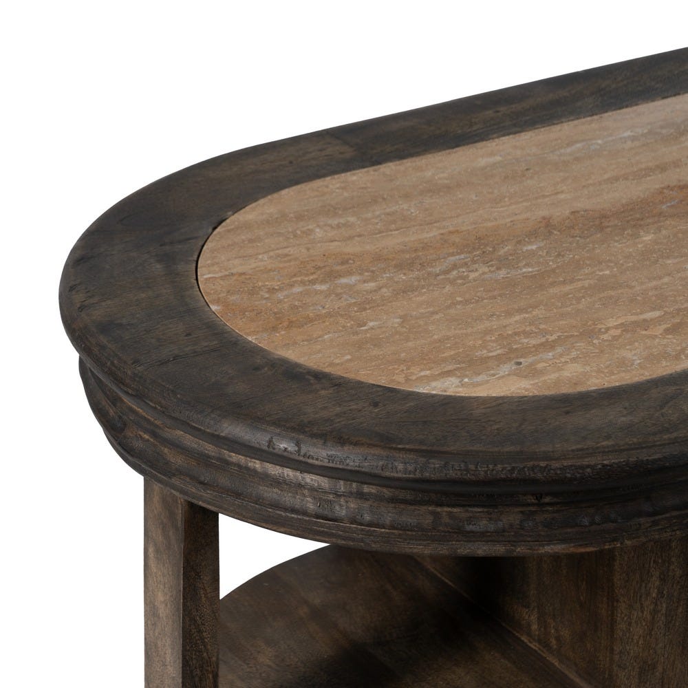 Buffet Manguier Marbre/bois Ixia 140cm – Image 4