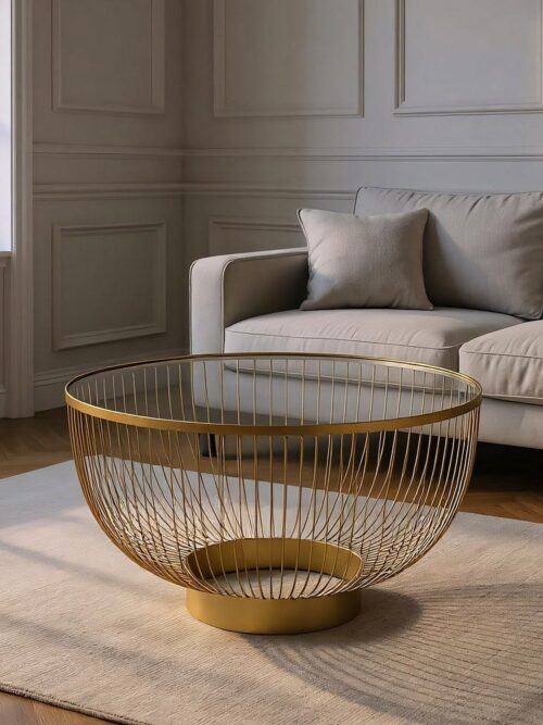 Table Basse Or Ixia 75cm