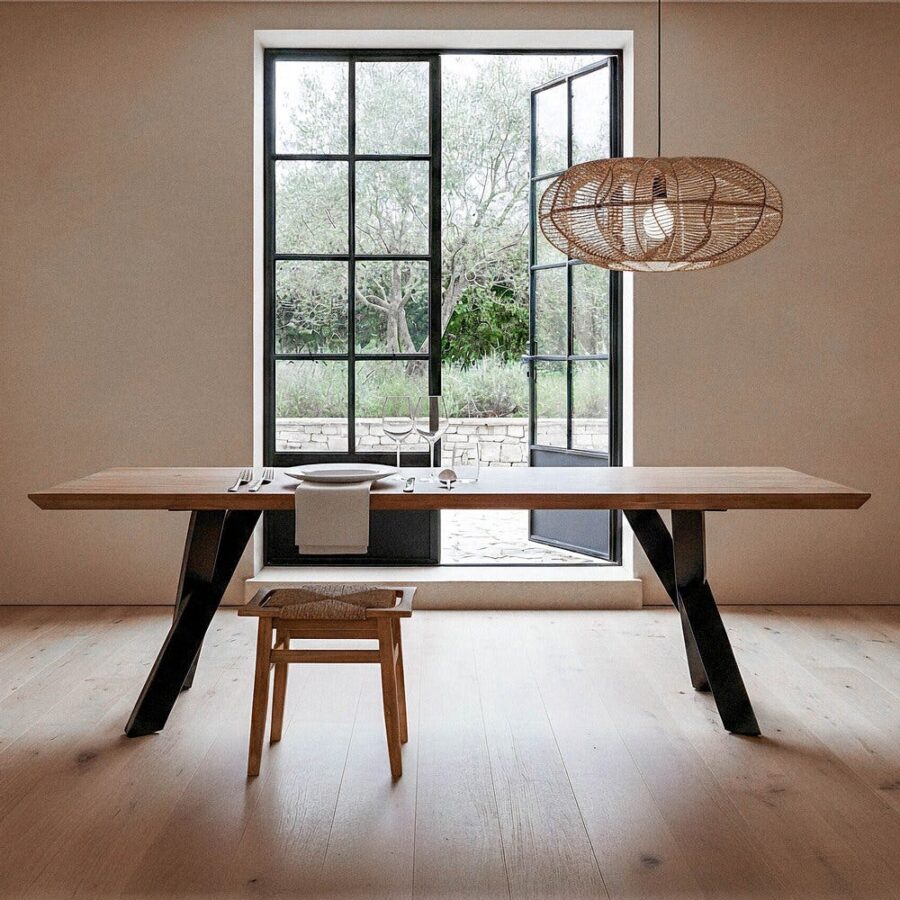 Table à Manger Acacia Ixia 240cm