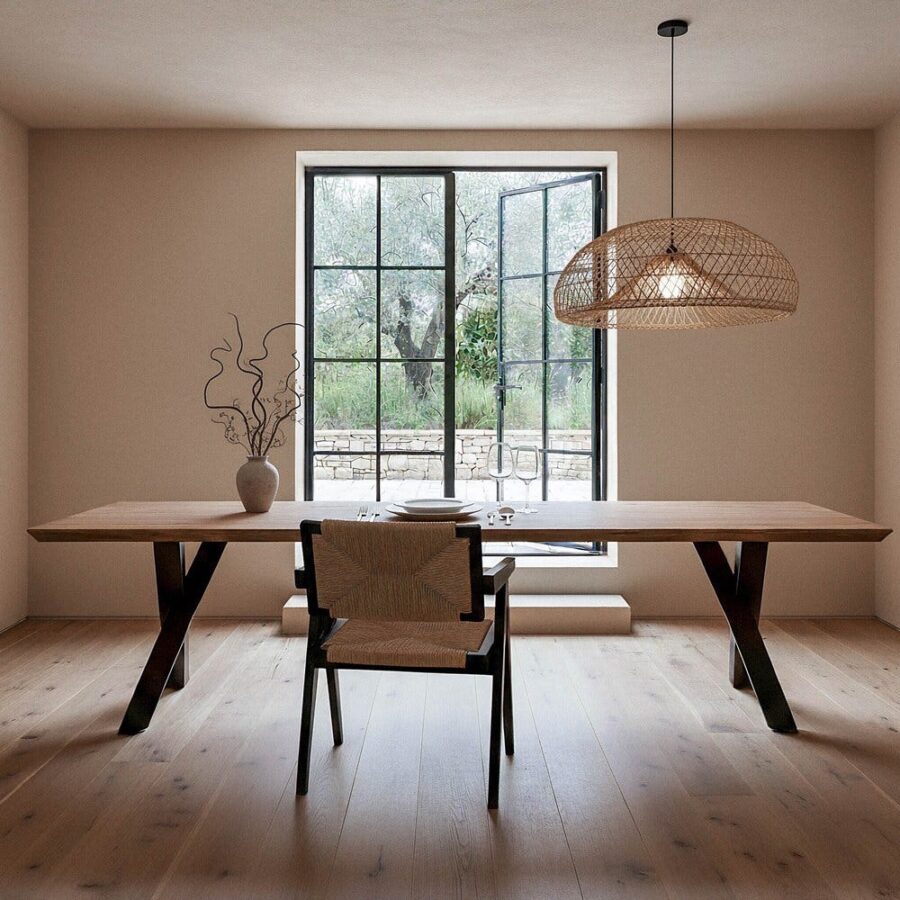 Table à Manger Acacia Ixia 300cm
