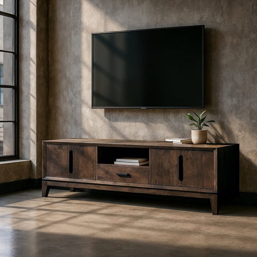 Meuble De Télévision Marron Ixia