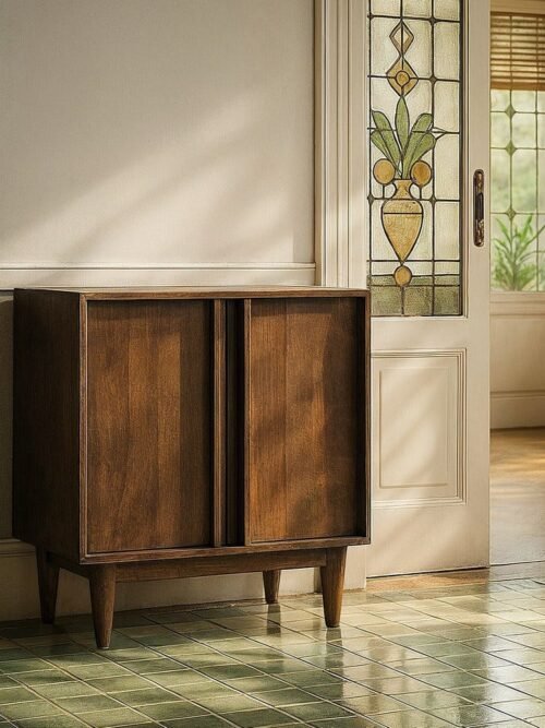 Buffet Bas Manguier Massif Poignées Intégrées Ixia 90cm