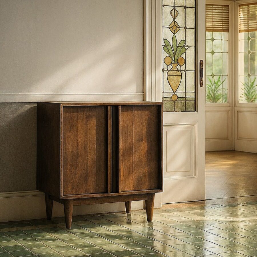 Buffet Bas Manguier Massif Poignées Intégrées Ixia 90cm