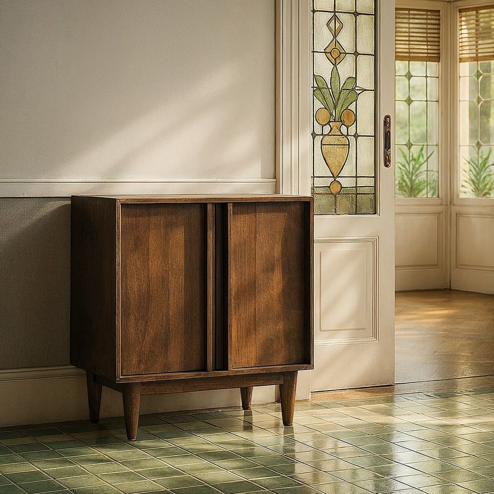 Buffet Bas Manguier Massif Poignées Intégrées Ixia 90cm