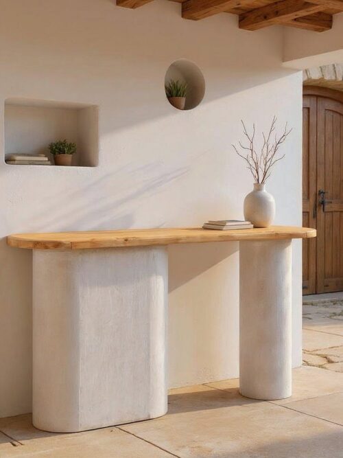 Console Asymétrique Wilma Ixia 150cm