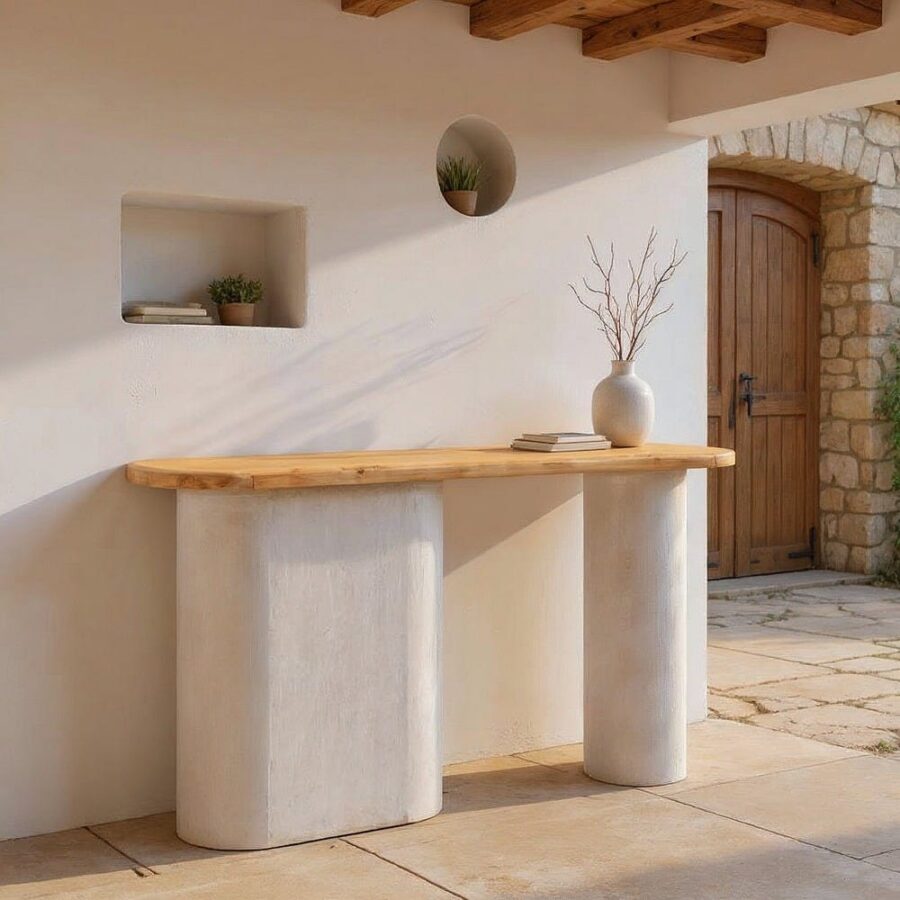 Console Asymétrique Wilma Ixia 150cm