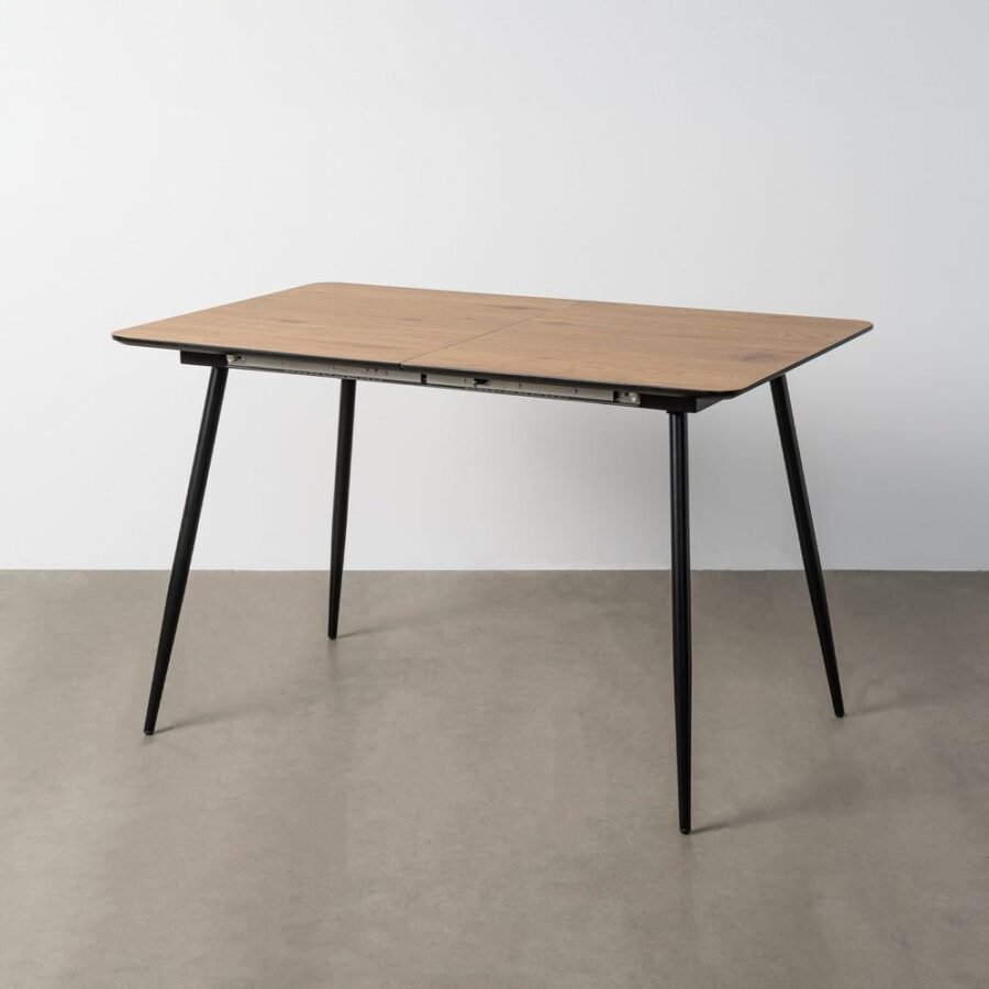 Table à Manger Naturel Extensible Ixia 120cm
