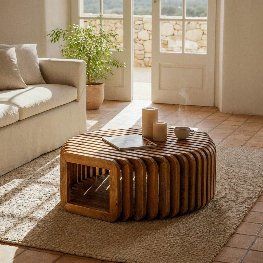 Table Basse Manguier Ixia 84 cm