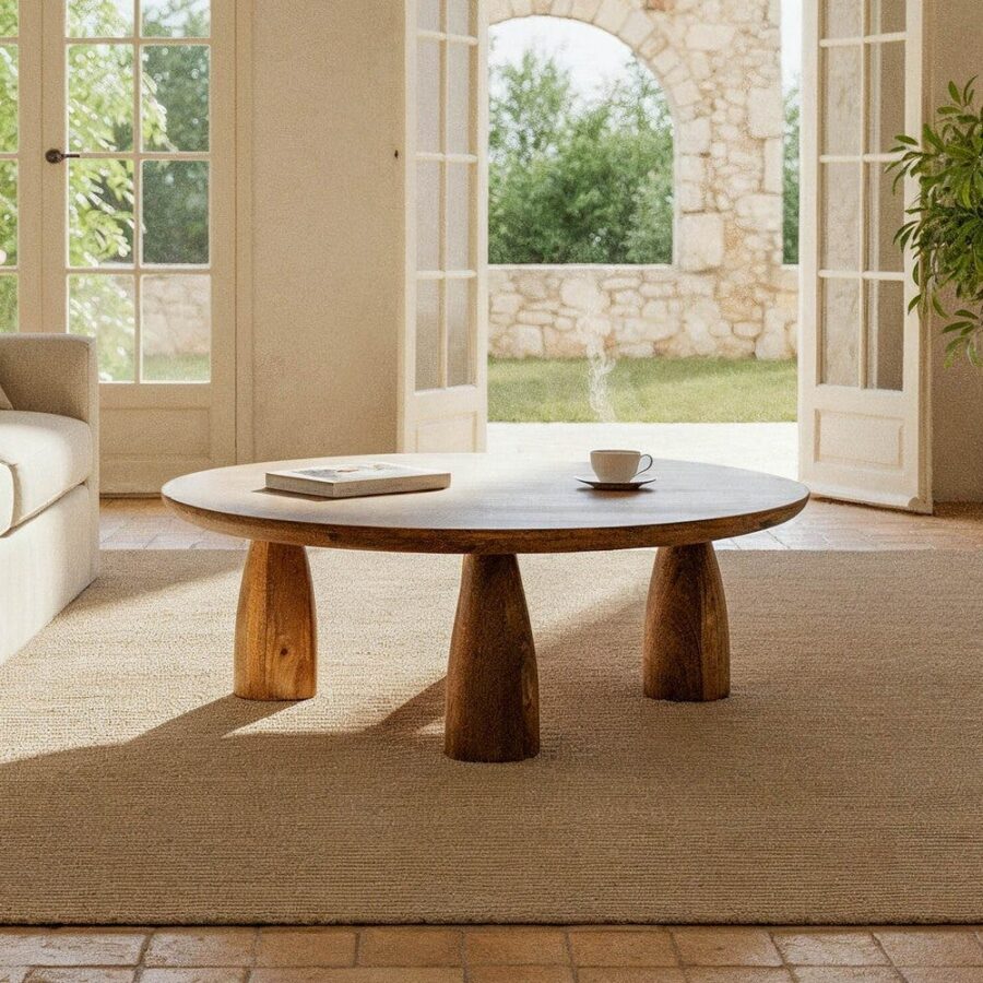 Table Basse Manguier Ixia 90 cm