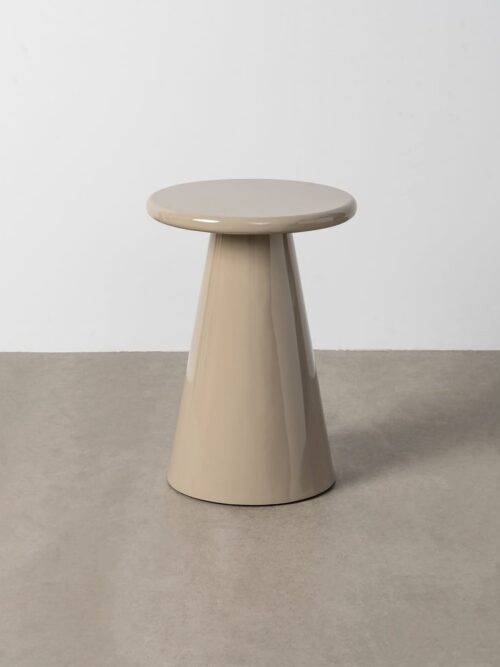 Table d'Appoint Taupe Ixia 45cm