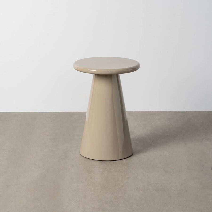 Table d'Appoint Taupe Ixia 45cm
