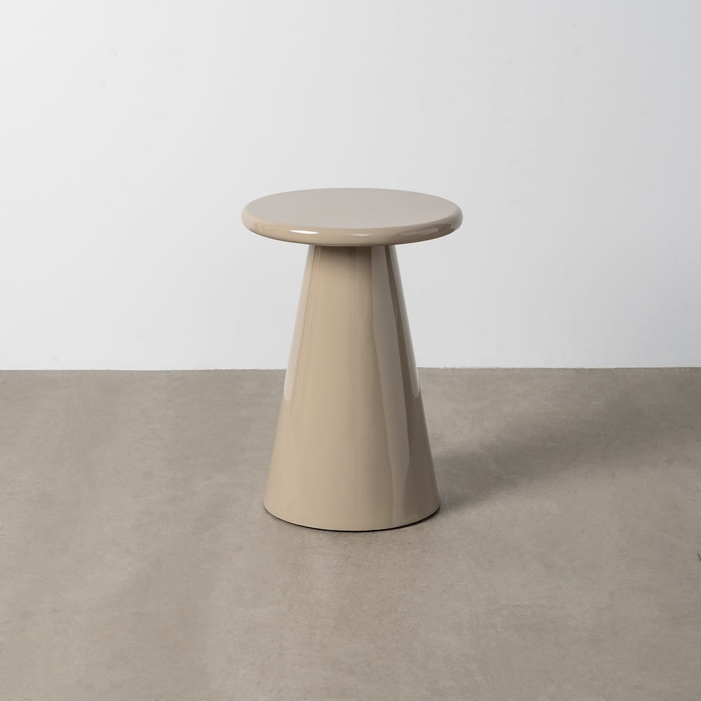 Table d'Appoint Taupe Ixia 45cm