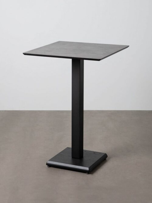 Table Haute Bar Anthracite Ixia 68cm