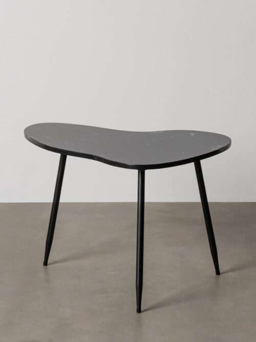 Table Basse Marbre Noir Ixia 60cm