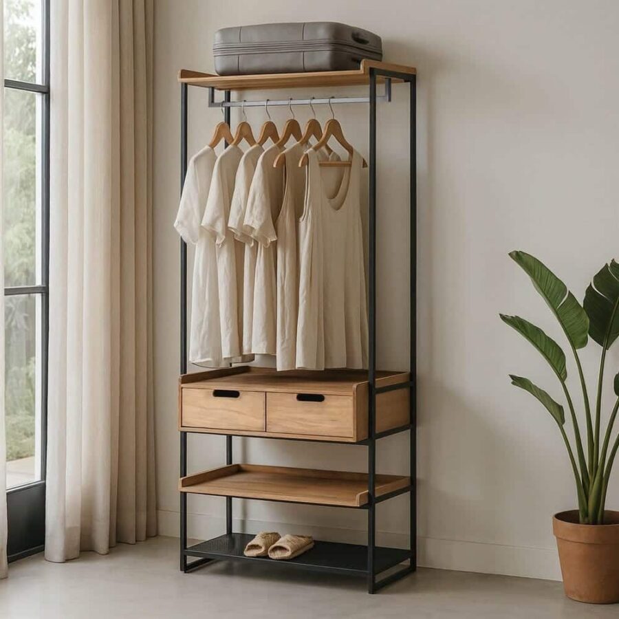 Meuble Habilleur Acier Finition Poudre Ixia 192,5cm